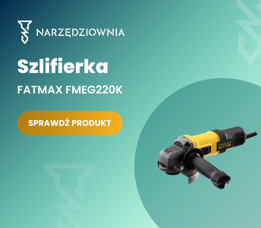 Szlifierka FATMAX FMEG220K 850W 125mm płynny start